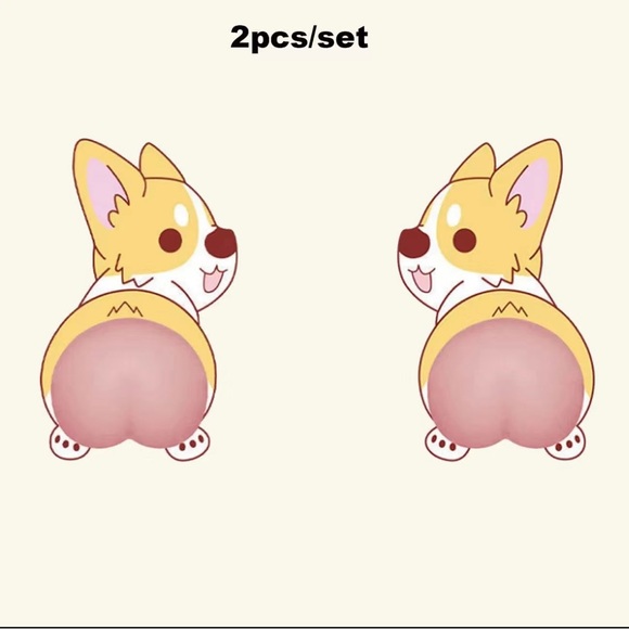 2 corgi dog stickers - Picture 5 of 7